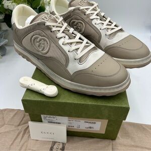 Men’s Gucci MAC 80 Dune Color Way low top sneakers size 13 made in Italy